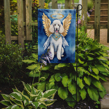 Load image into Gallery viewer, White Poodle My Angel Garden Flag – Memorial or Christmas Dog Angel Decor