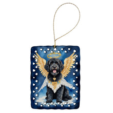Load image into Gallery viewer, Portuguese Water Dog My Angel Porcelain Ornament