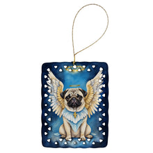 Load image into Gallery viewer, Pug My Angel Porcelain Ornament