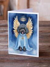 Load image into Gallery viewer, Puli My Angel Greeting Cards - Blank Note Cards – 8-Pack of Artist-Designed Cards with Envelopes
