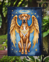 Load image into Gallery viewer, Rhodesian Ridgeback My Angel Garden Flag – Memorial or Christmas Dog Angel Decor