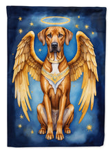 Load image into Gallery viewer, Rhodesian Ridgeback My Angel Garden Flag – Memorial or Christmas Dog Angel Decor