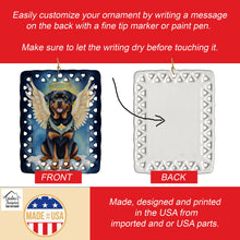 Load image into Gallery viewer, Rottweiler My Angel Porcelain Ornament