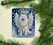 Load image into Gallery viewer, Samoyed My Angel Porcelain Ornament