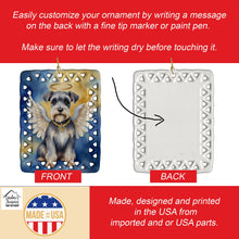 Load image into Gallery viewer, Schnauzer My Angel Porcelain Ornament