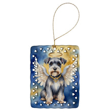 Load image into Gallery viewer, Schnauzer My Angel Porcelain Ornament