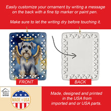 Load image into Gallery viewer, Schnauzer My Angel Porcelain Ornament