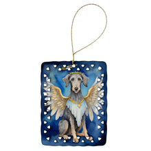 Load image into Gallery viewer, Scottish Deerhound My Angel Porcelain Ornament