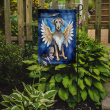 Load image into Gallery viewer, Scottish Deerhound My Angel Garden Flag – Memorial or Christmas Dog Angel Decor