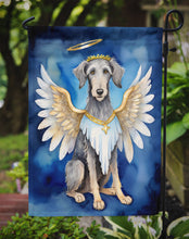 Load image into Gallery viewer, Scottish Deerhound My Angel Garden Flag – Memorial or Christmas Dog Angel Decor