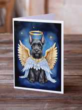Load image into Gallery viewer, Scottish Terrier My Angel Greeting Cards - Blank Note Cards – 8-Pack of Artist-Designed Cards with Envelopes