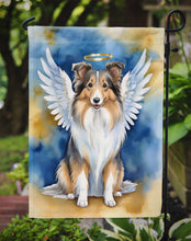 Load image into Gallery viewer, Sheltie My Angel Garden Flag – Memorial or Christmas Dog Angel Decor