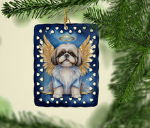 Load image into Gallery viewer, Shih Tzu My Angel Porcelain Ornament