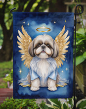 Load image into Gallery viewer, Shih Tzu My Angel Garden Flag – Memorial or Christmas Dog Angel Decor