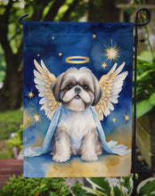 Load image into Gallery viewer, Shih Tzu My Angel Garden Flag – Memorial or Christmas Dog Angel Decor