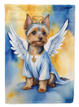 Load image into Gallery viewer, Silky Terrier My Angel Garden Flag – Memorial or Christmas Dog Angel Decor