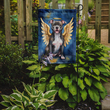 Load image into Gallery viewer, Staffordshire Bull Terrier My Angel Garden Flag – Memorial or Christmas Dog Angel Decor