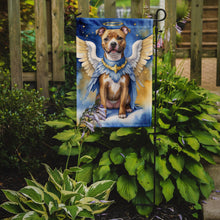 Load image into Gallery viewer, Staffordshire Bull Terrier My Angel Garden Flag – Memorial or Christmas Dog Angel Decor