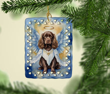 Load image into Gallery viewer, Sussex Spaniel My Angel Porcelain Ornament