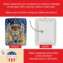 Load image into Gallery viewer, Tibetan Spaniel My Angel Porcelain Ornament