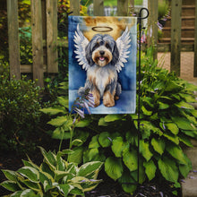 Load image into Gallery viewer, Tibetan Terrier My Angel Garden Flag – Memorial or Christmas Dog Angel Decor