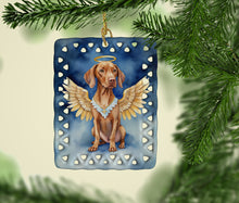 Load image into Gallery viewer, Vizsla My Angel Porcelain Ornament