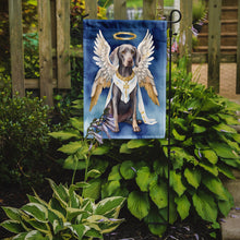 Load image into Gallery viewer, Weimaraner My Angel Garden Flag – Memorial or Christmas Dog Angel Decor