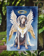 Load image into Gallery viewer, Weimaraner My Angel Garden Flag – Memorial or Christmas Dog Angel Decor