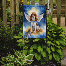 Load image into Gallery viewer, Welsh Springer Spaniel My Angel Garden Flag – Memorial or Christmas Dog Angel Decor