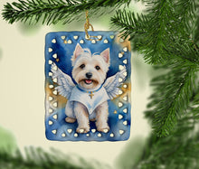 Load image into Gallery viewer, Westie My Angel Porcelain Ornament