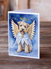 Load image into Gallery viewer, Wheaten Terrier My Angel Greeting Cards - Blank Note Cards – 8-Pack of Artist-Designed Cards with Envelopes