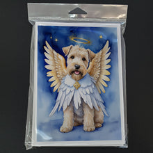 Load image into Gallery viewer, Wheaten Terrier My Angel Greeting Cards - Blank Note Cards – 8-Pack of Artist-Designed Cards with Envelopes