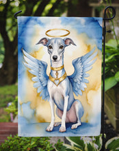 Load image into Gallery viewer, Whippet My Angel Garden Flag – Memorial or Christmas Dog Angel Decor