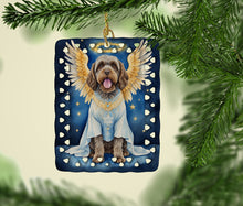 Load image into Gallery viewer, Wirehaired Pointing Griffon My Angel Porcelain Ornament