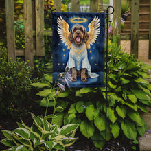 Load image into Gallery viewer, Wirehaired Pointing Griffon My Angel Garden Flag – Memorial or Christmas Dog Angel Decor
