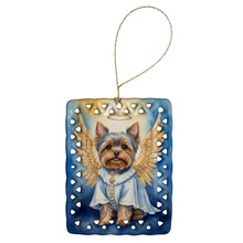Load image into Gallery viewer, Yorkshire Terrier My Angel Porcelain Ornament