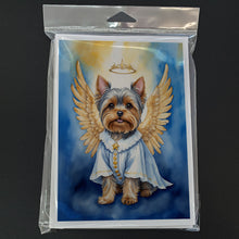 Load image into Gallery viewer, Yorkshire Terrier My Angel Greeting Cards - Blank Note Cards – 8-Pack of Artist-Designed Cards with Envelopes