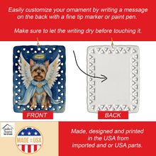Load image into Gallery viewer, Yorkshire Terrier My Angel Porcelain Ornament