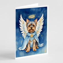Load image into Gallery viewer, Yorkshire Terrier My Angel Greeting Cards - Blank Note Cards – 8-Pack of Artist-Designed Cards with Envelopes