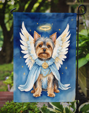 Load image into Gallery viewer, Yorkshire Terrier My Angel Garden Flag – Memorial or Christmas Dog Angel Decor