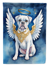 Load image into Gallery viewer, White Boxer My Angel House Flag