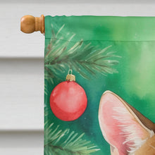 Load image into Gallery viewer, Chausie Cat By the Christmas Tree House Flag
