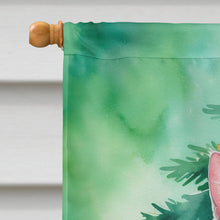 Load image into Gallery viewer, Foldex Exotic Fold Cat By the Christmas Tree House Flag
