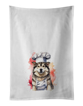 Load image into Gallery viewer, Alaskan Malamute Chef Kitchen Towel Set of 2
