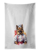 Load image into Gallery viewer, Belgian Tervuren Chef Kitchen Towel Set of 2