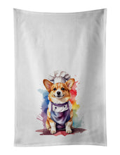 Load image into Gallery viewer, Corgi Chef Kitchen Towel Set of 2