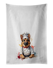 Load image into Gallery viewer, German Shepherd Chef Kitchen Towel Set of 2