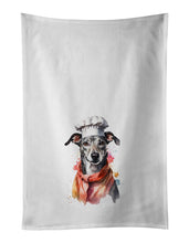 Load image into Gallery viewer, Greyhound Chef Kitchen Towel Set of 2