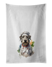 Load image into Gallery viewer, Irish Wolfhound Chef Kitchen Towel Set of 2