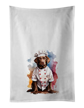 Load image into Gallery viewer, Labrador Retriever Chef Kitchen Towel Set of 2